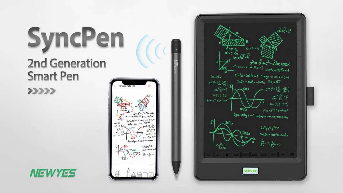 NEWYES SyncPen 2 Generation Converts Handwritten Notes into Digital Text