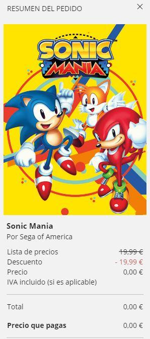 Sonic Mania free