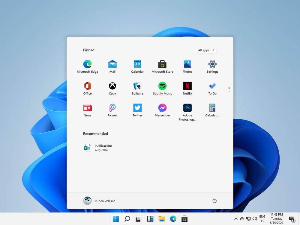 Windows 11 - Start Desktop