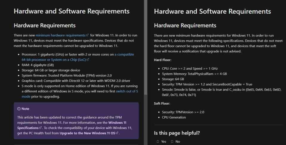 TPM requirements Windows 11