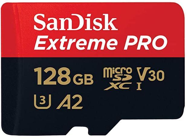 SanDisk Extreme PRO micro SD 128GB