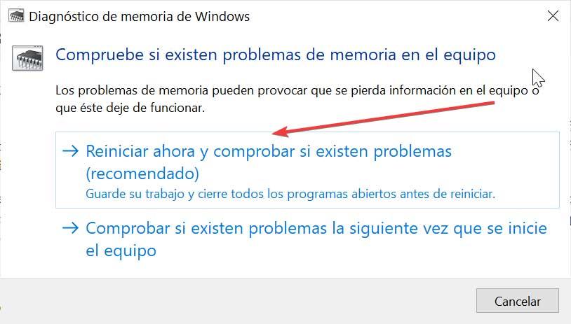 Use Windows Memory Diagnostics