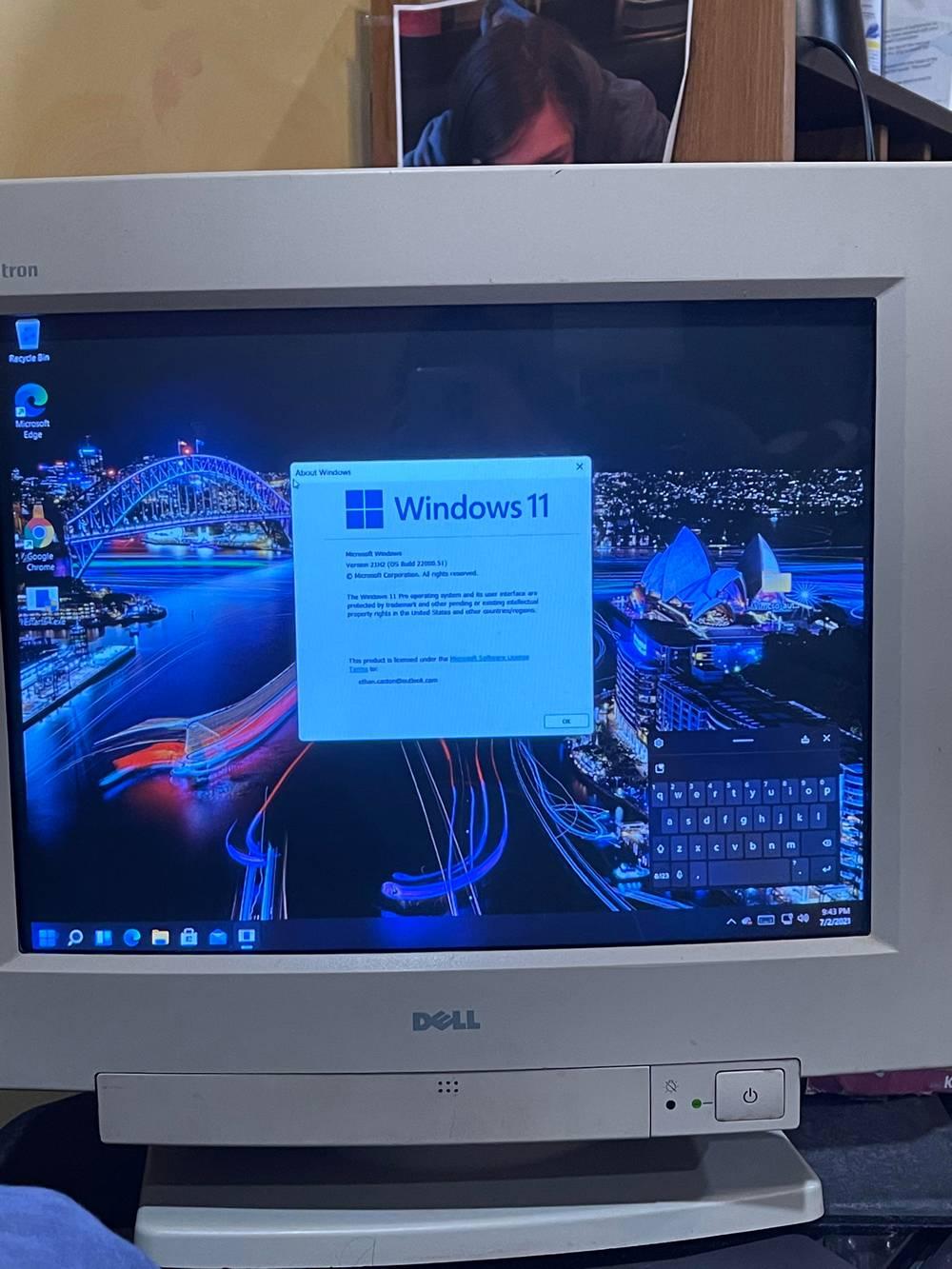 Windows 11 CRT