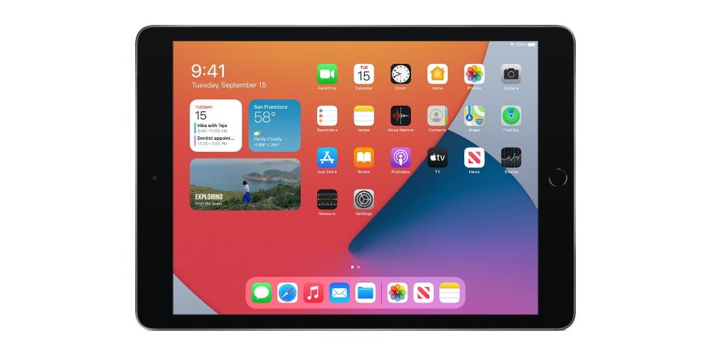 iPadOS 14 on iPad 8 2020