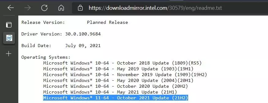 Windows 11 release date Intel