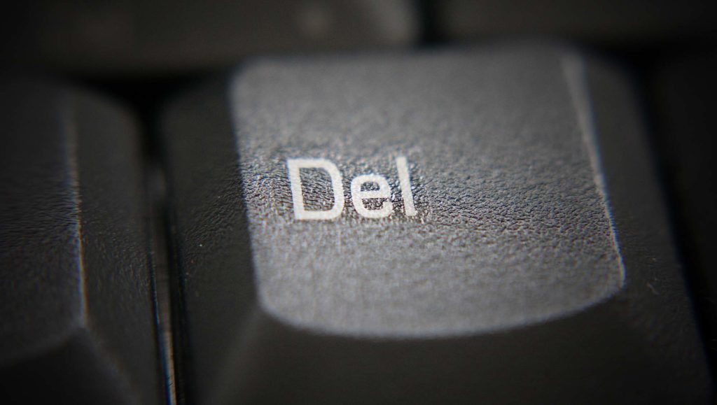 delete deletion deletion keyboard key