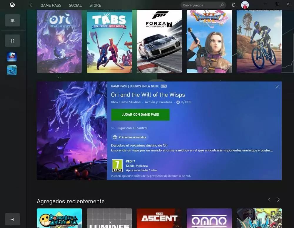 Xbox Windows App - xCloud 3