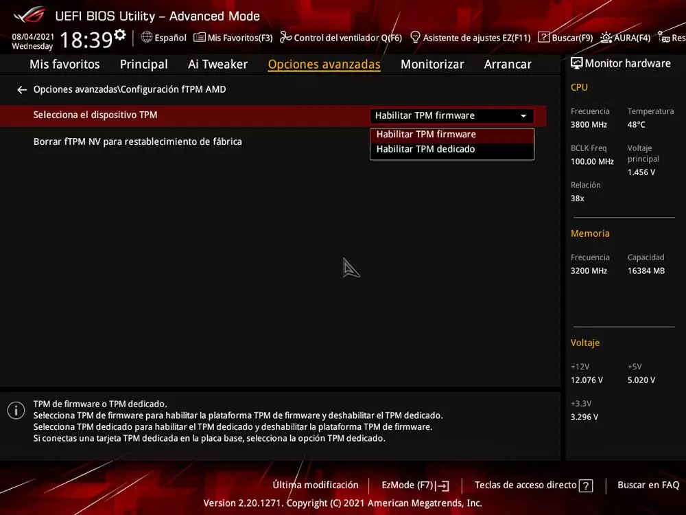 AMD fTPM BIOS UEFI Windows 11 (2)