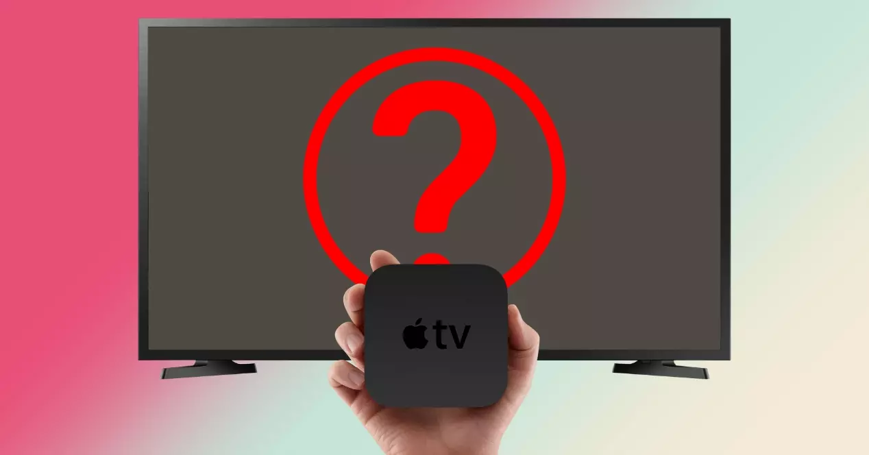 apple tv is not seen on television monitor screen