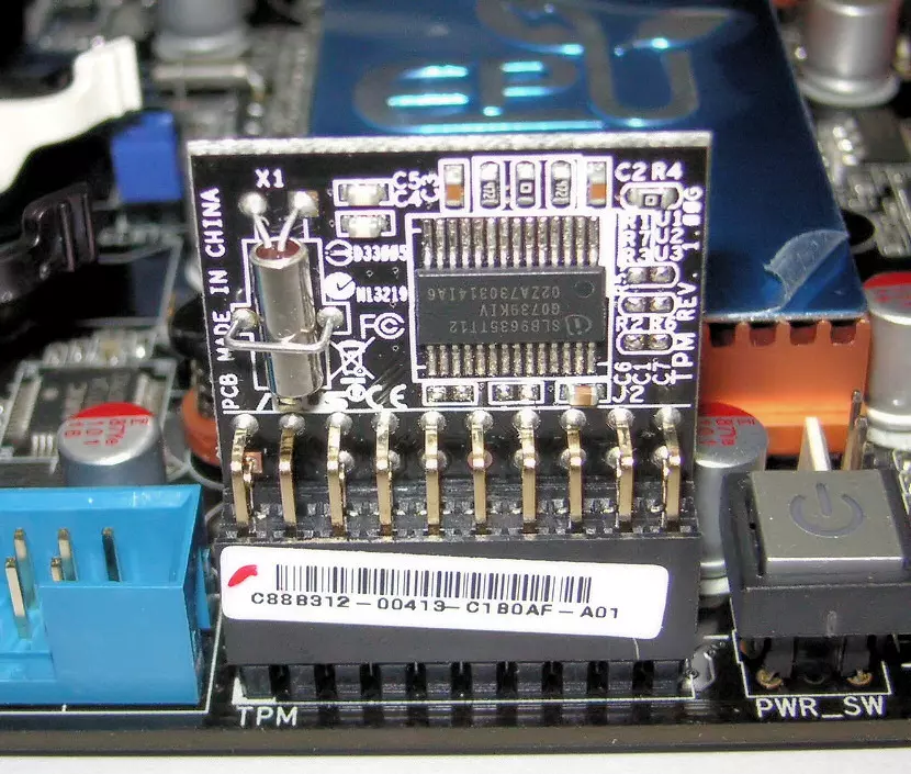 TPM on motherboard