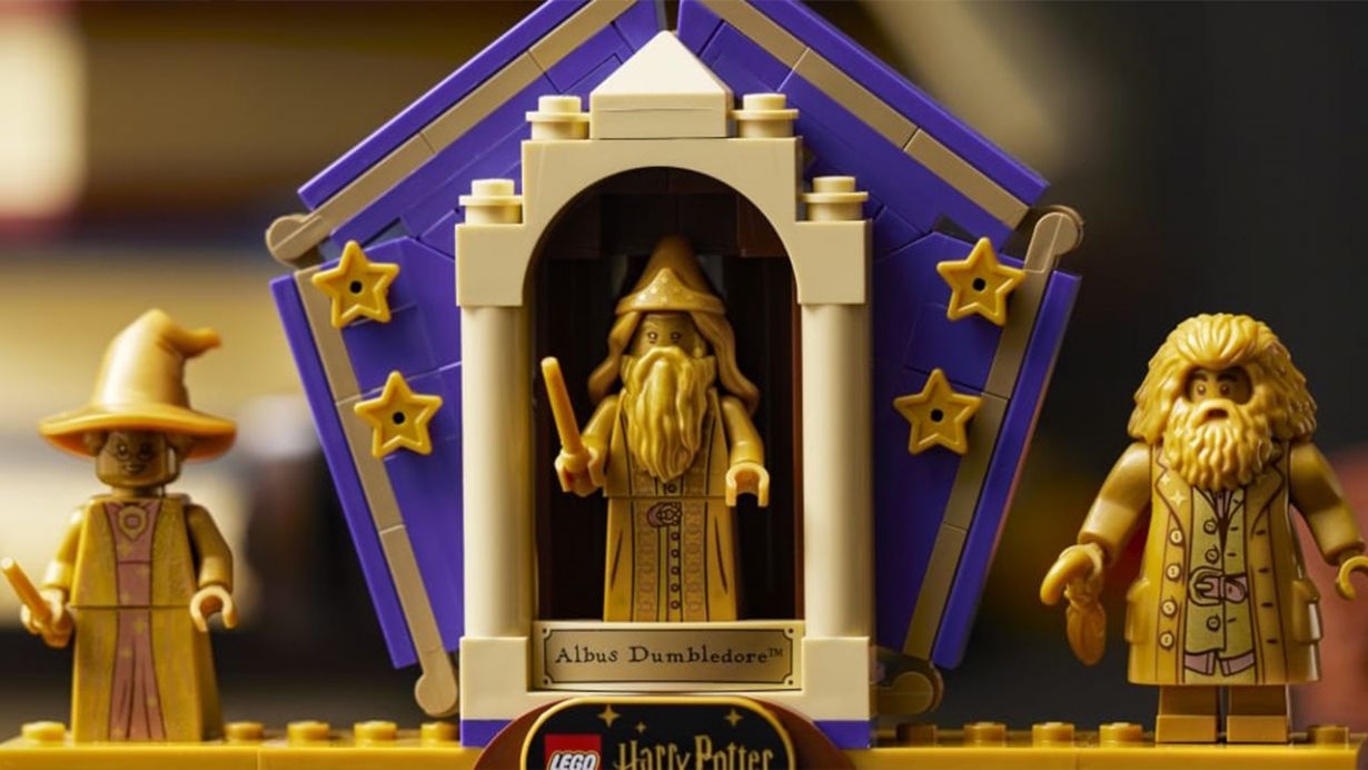 Lego harry potter golden minifigures