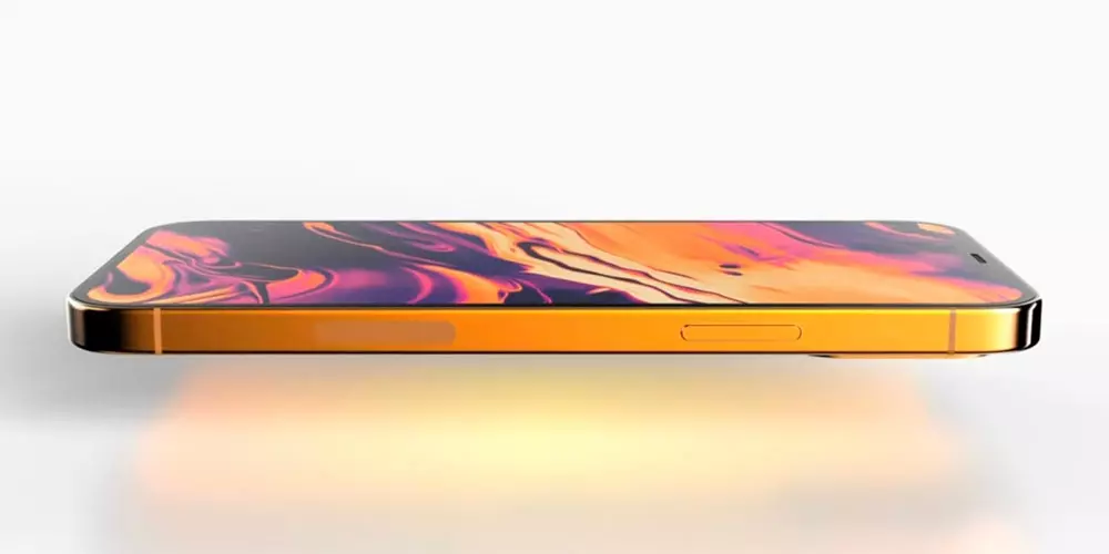 render iphone 13 pro orange