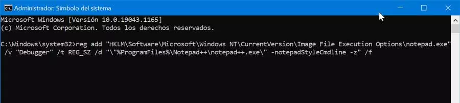 Replace Notepad with 64-bit NotePad ++ from CMD
