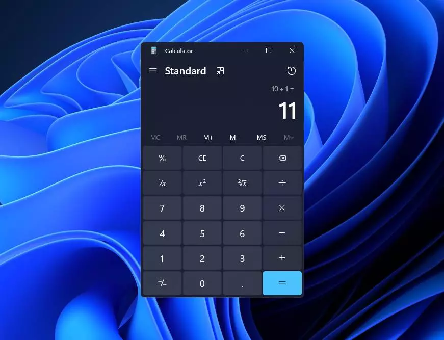 Windows 11 Calculator