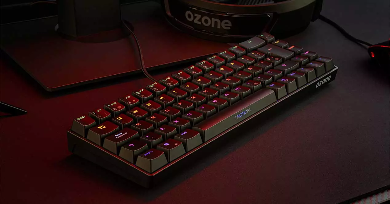 Ozone Tactical US Mini Mechanical Gaming Keyboard - Versus Gamers