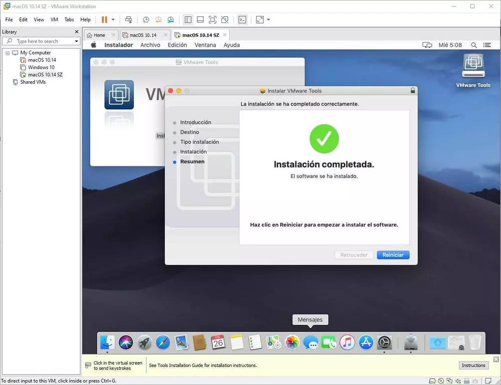 Install VMware Tools on macOS - 8