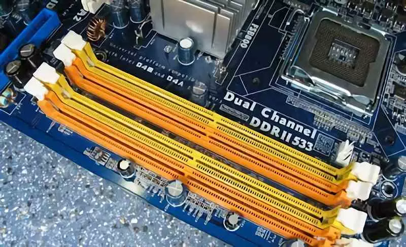 DIMM slots Connectors Motherboard