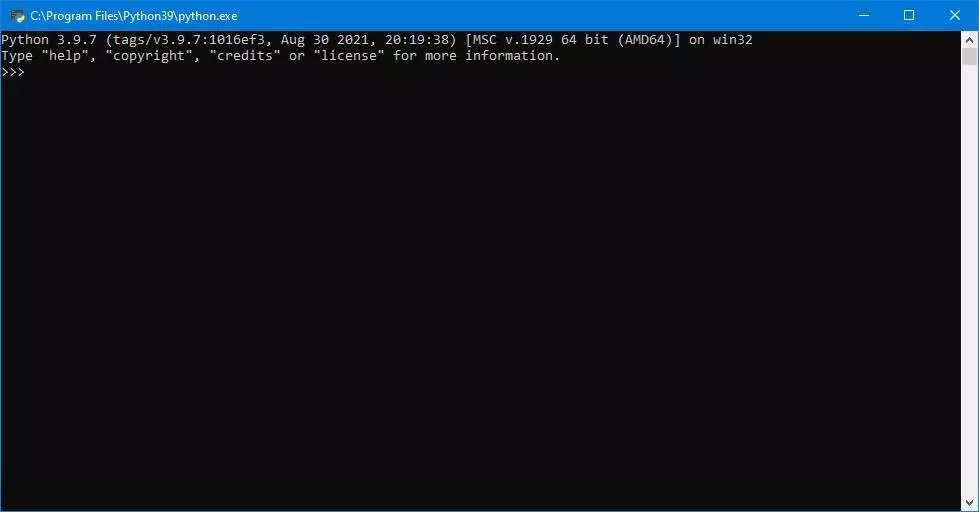 Python on Windows - 6