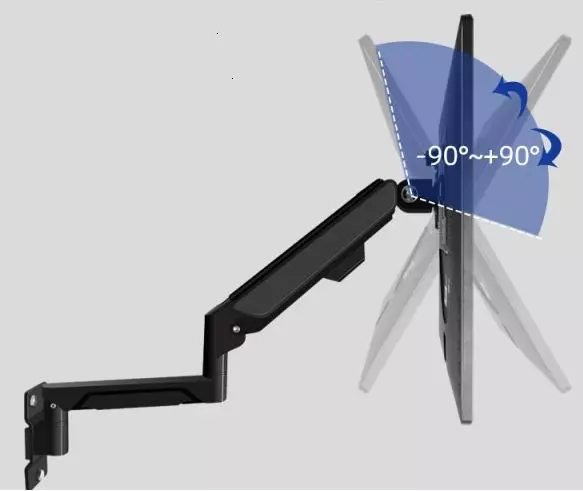 Tilt monitor ergonomics