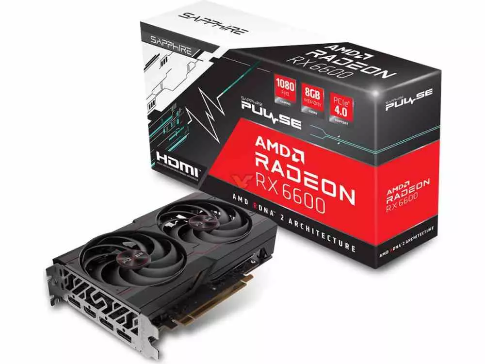 SAPPHIRE AMD RX 6600 Custom