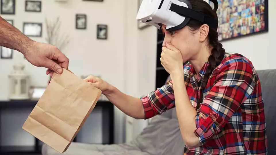 Motion sickness Virtual Reality