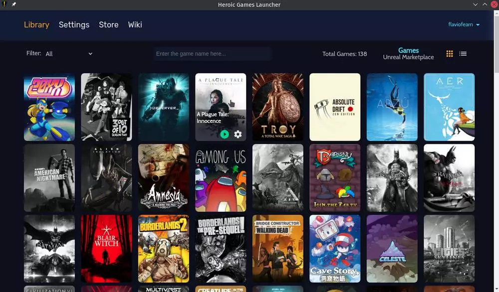 Heroic Games Launcher Library