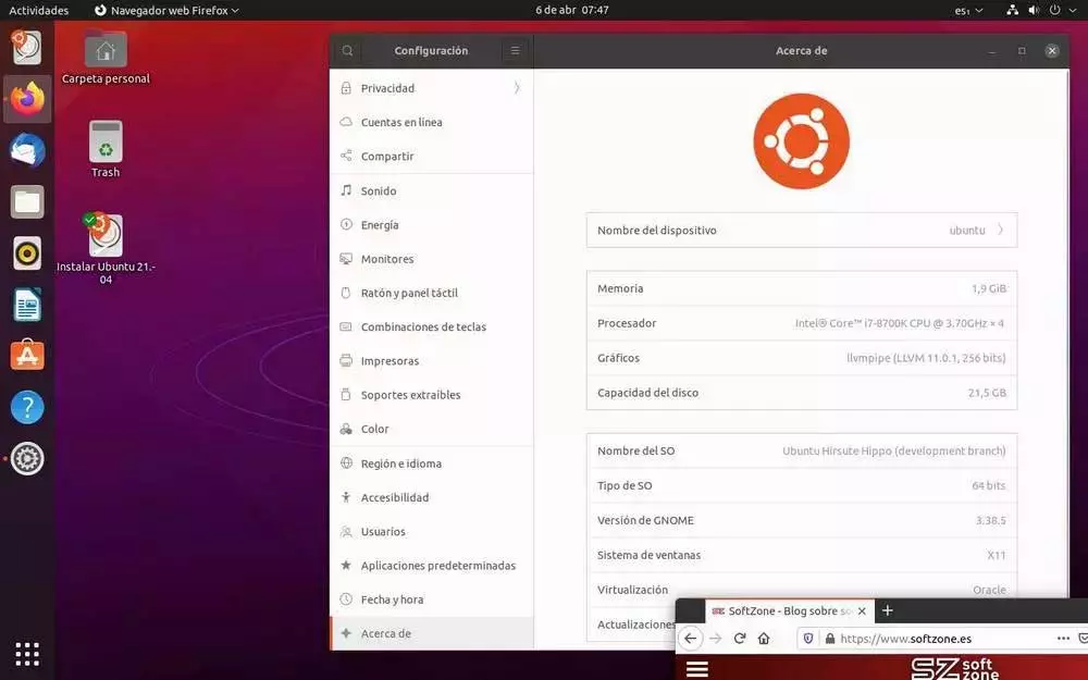 Ubuntu 21 04