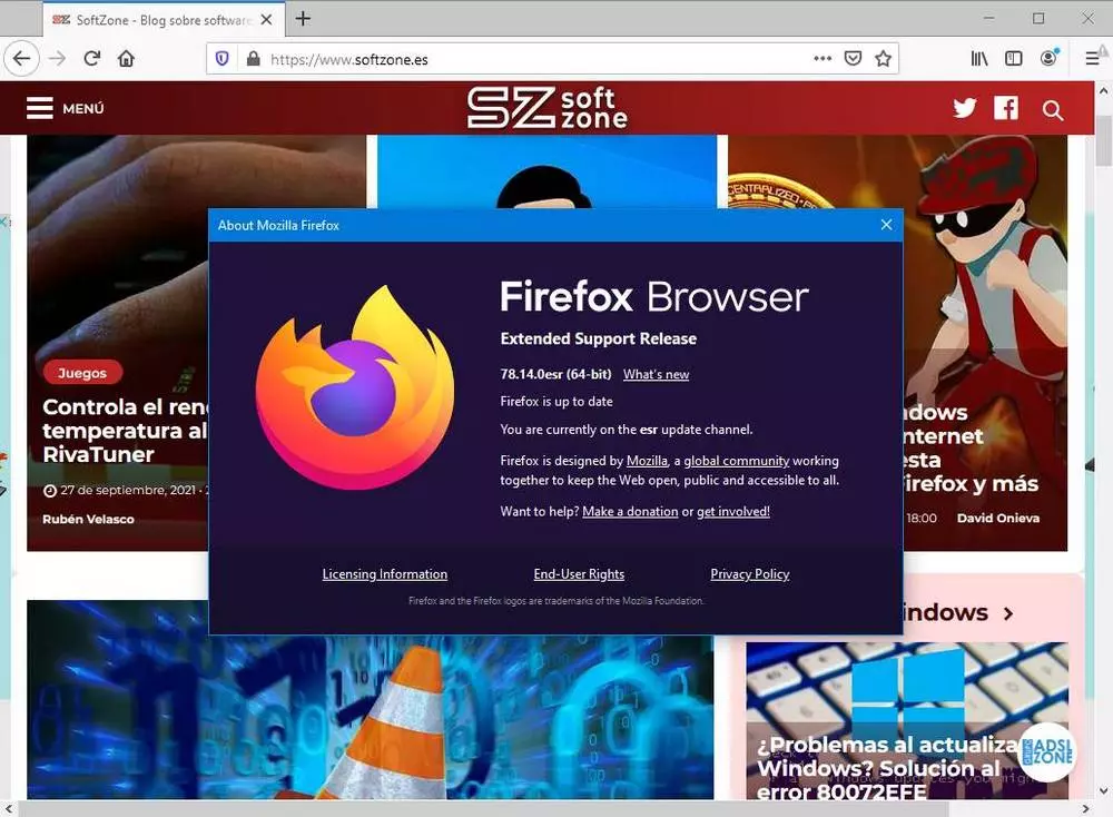 Firefox 78.14ESR