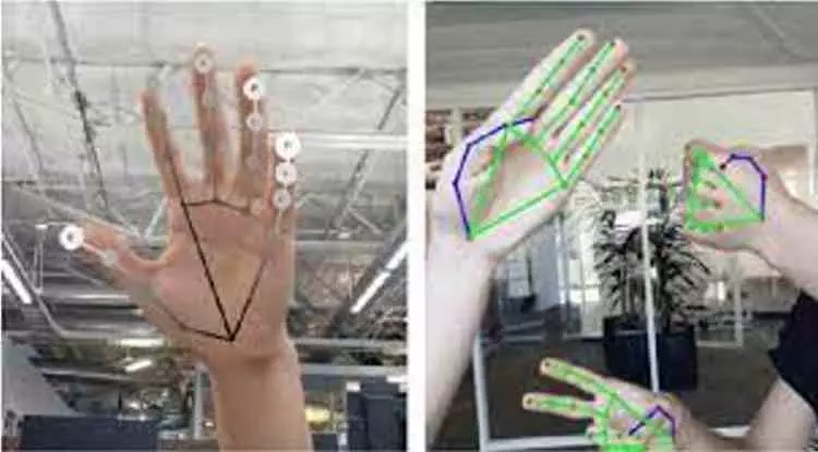 Hand Tracking Virtual Reality