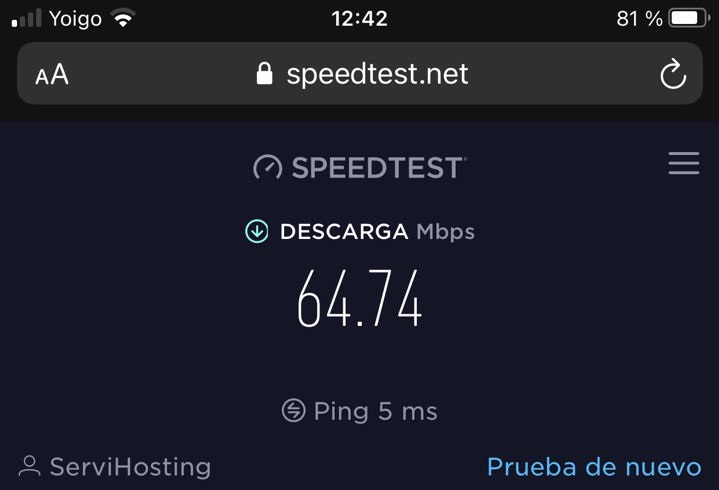 What connection speed do I have