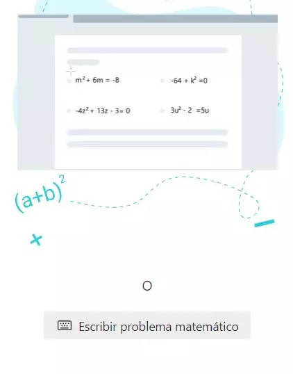 Write math problem