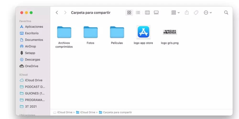 shared folder mac