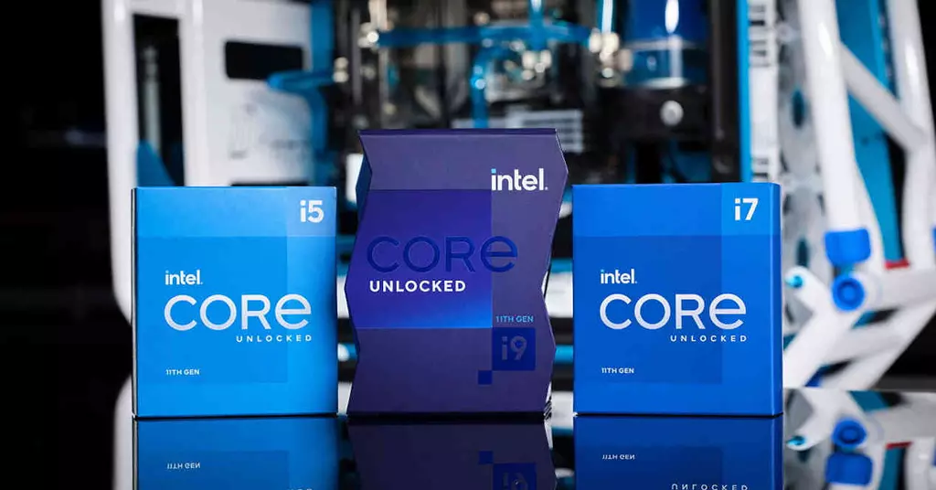 Intel Core Gen 11 boxes