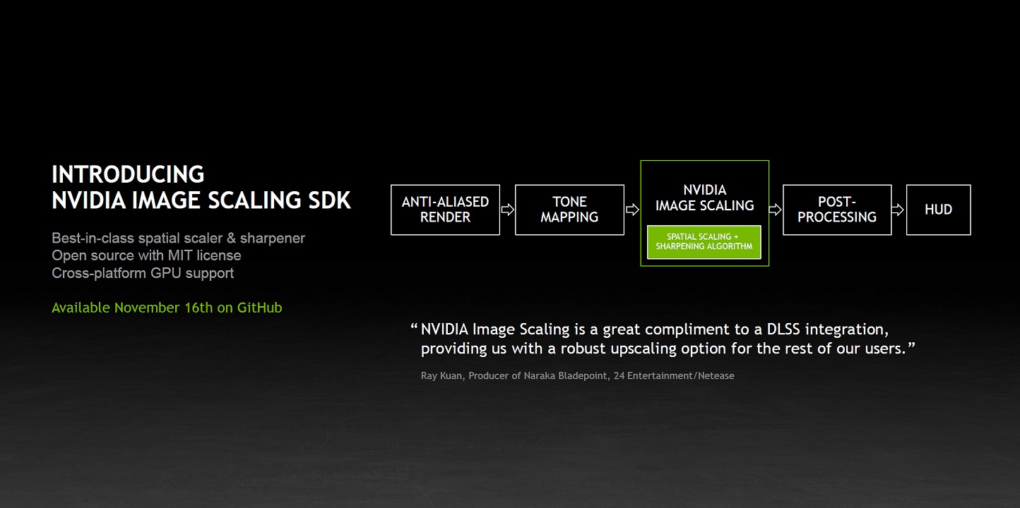 NVIDIA introduces DLSS 2.3 and improved spatial rescaling that does not require tensor 40 cores