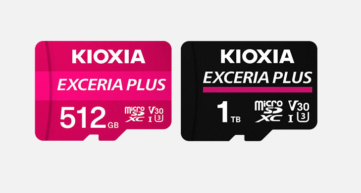 Kioxia sells the USB TransMemory U366 and its new line of microSD cards 33