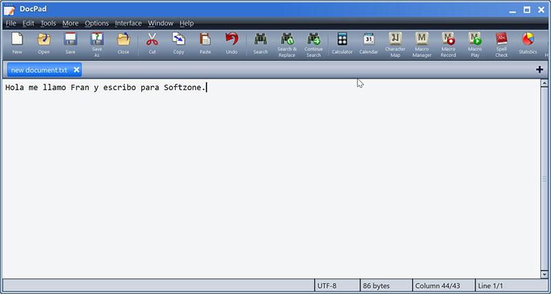 DocPad text editor
