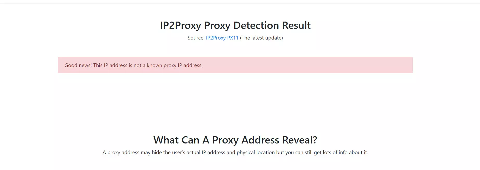 IP2Proxy