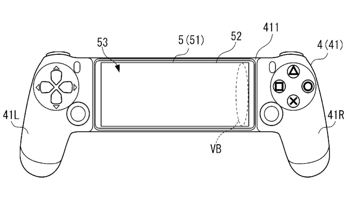 Sony Patent PlayStation smartphone controller