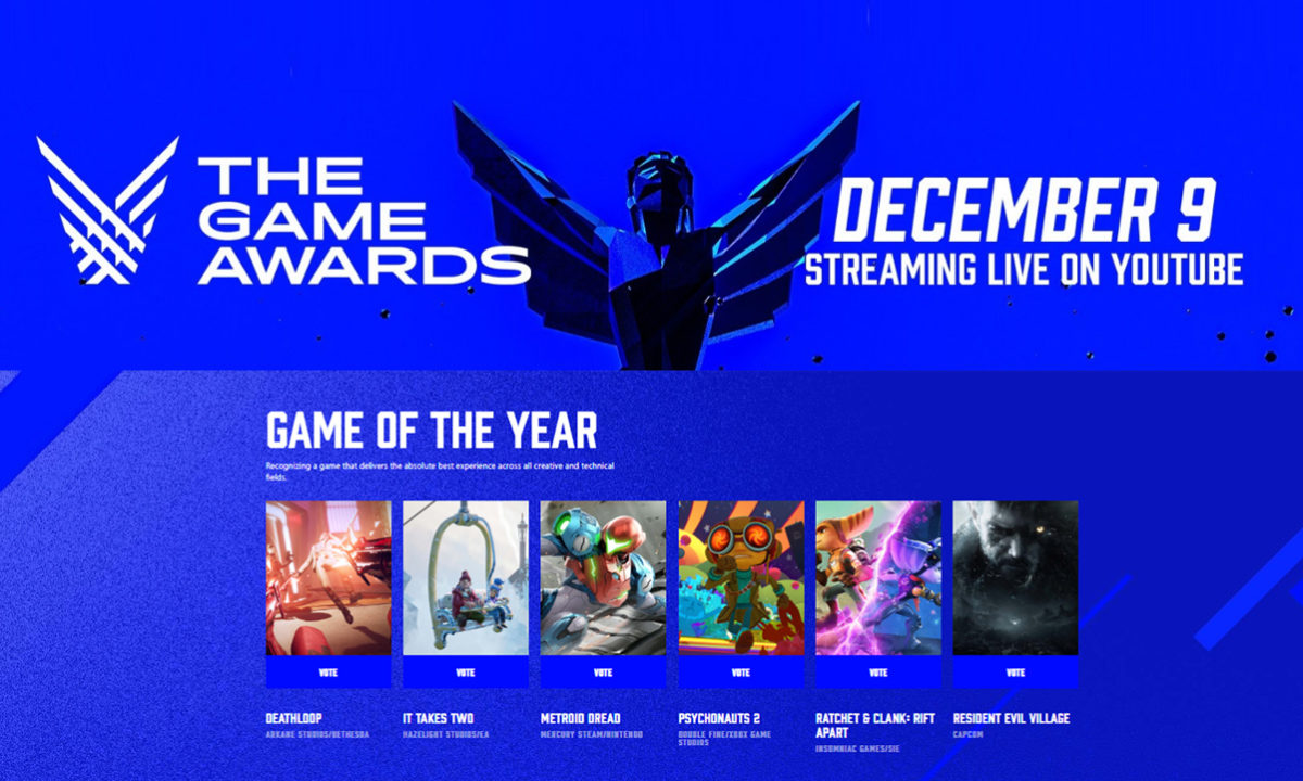 Nominees The Game Awards 2021