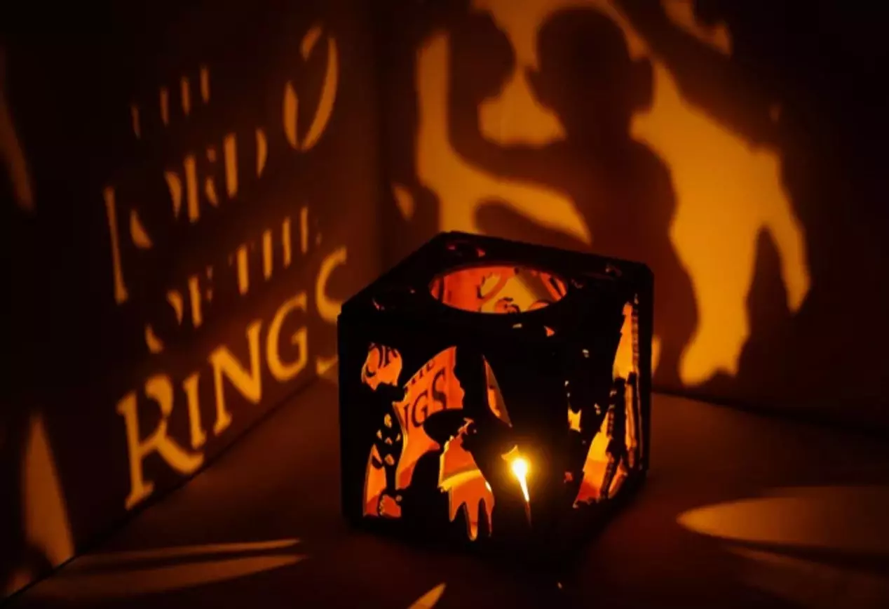 The Lord of the Rings candle holder