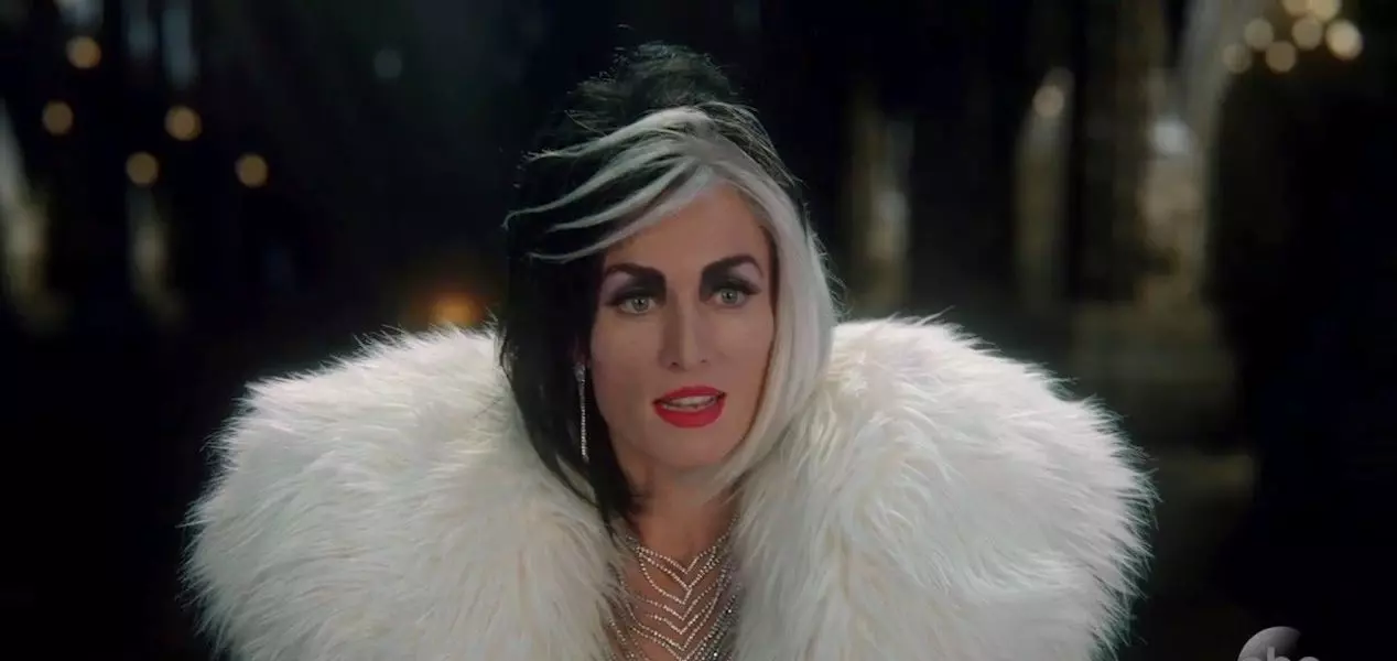 Victoria Smurfit the Cruella from Once Upon a Time