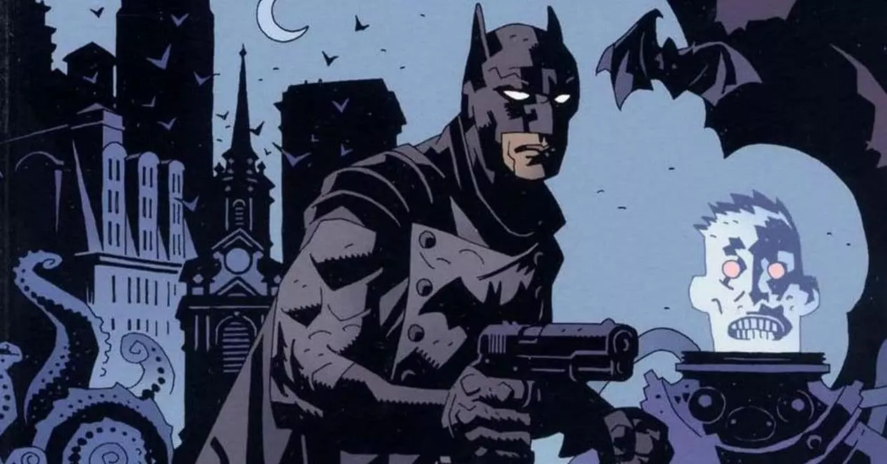 Cartoonist Mike Mignola's Batman