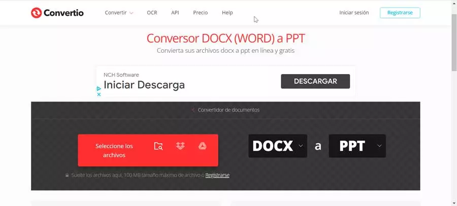 Convertio convert from doc to ppt