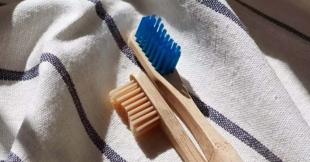 Toothbrush for cleaning headphones