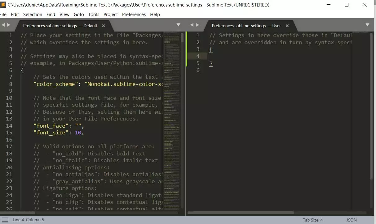 Sublime text source code