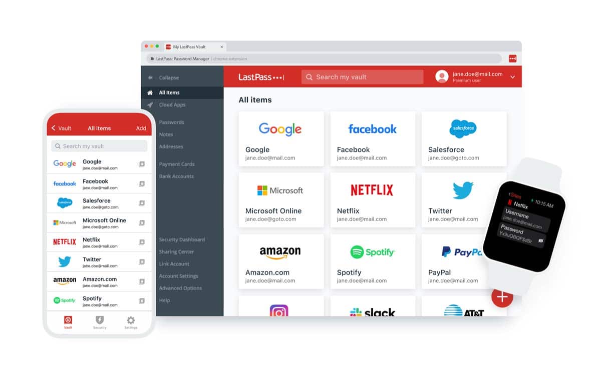 lastpass mail security