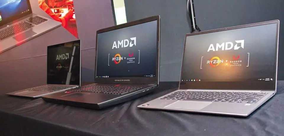 Comparative AMD Laptop