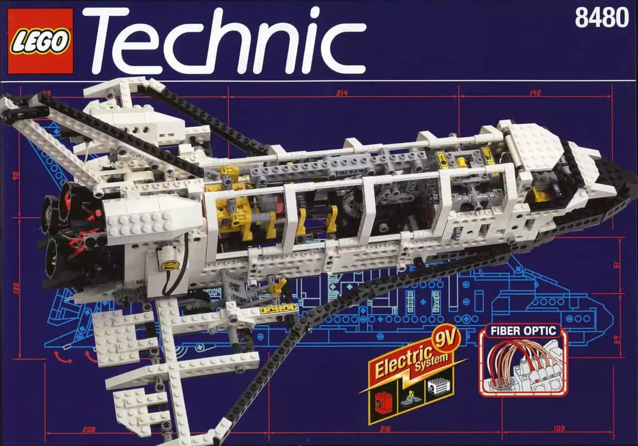The Lego Technic of the Space Shuttle