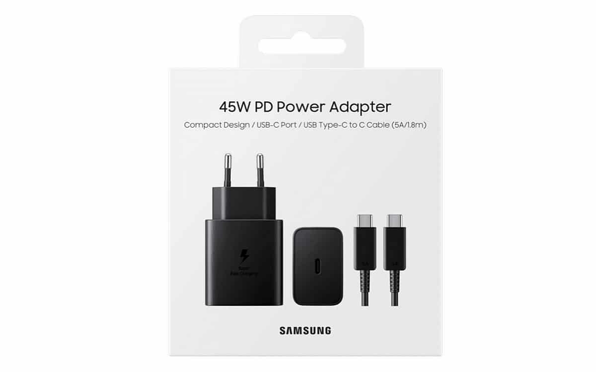 Galaxy S22 Ultra 45W charger