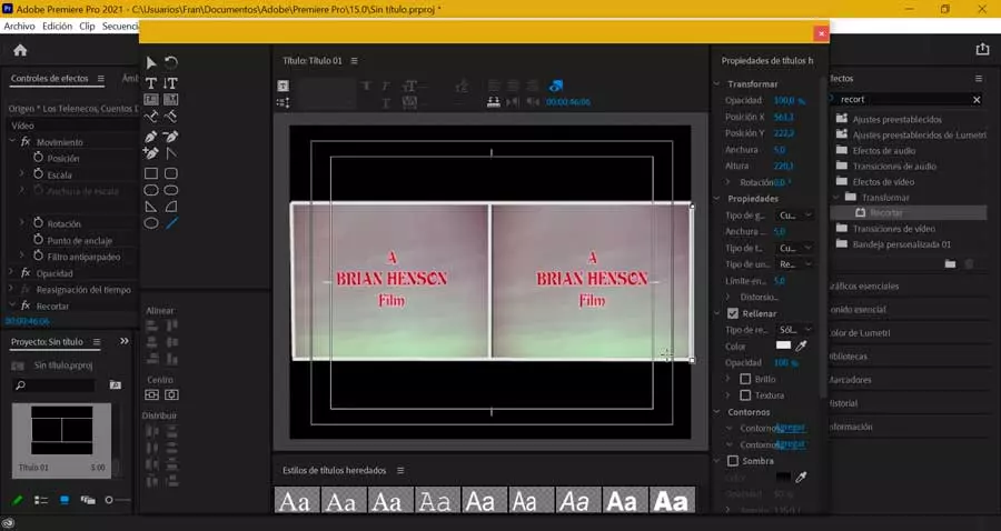 Premiere edit video edges